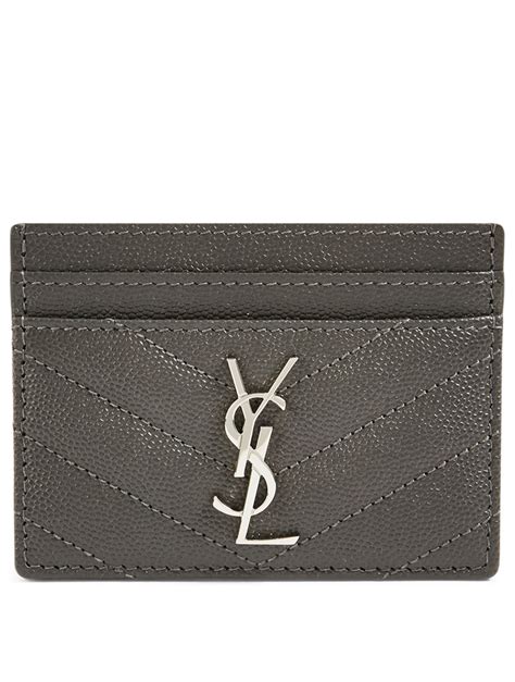 ysl monogram card wallet|YSL wallet woman.